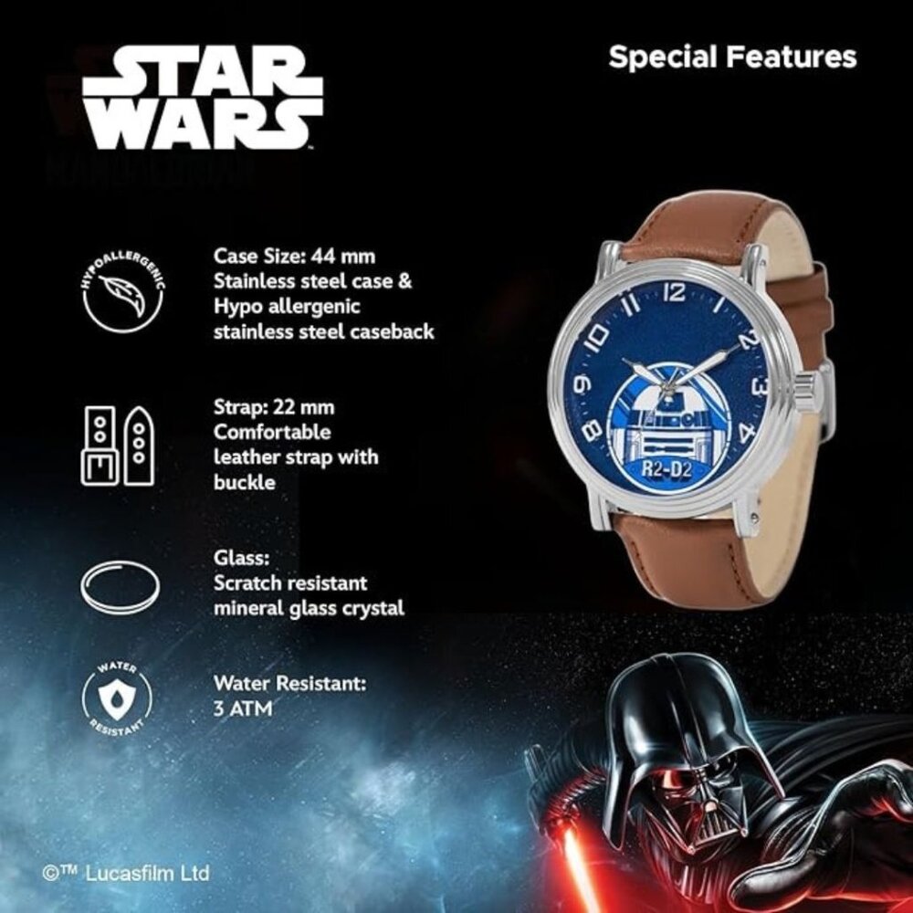 NWT - Star Wars Adult Vintage Analog Quartz Watch - Picture 13 of 16